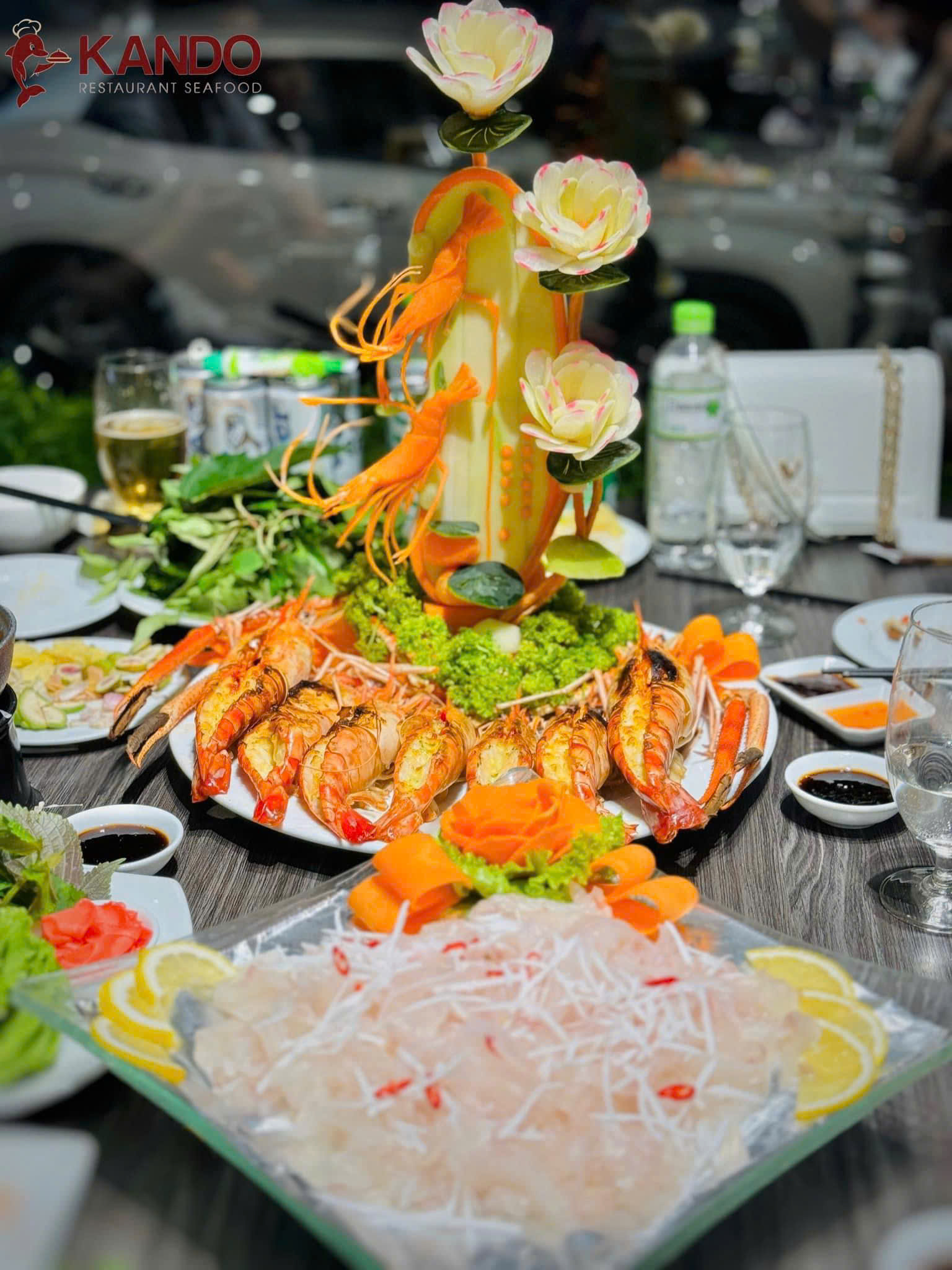 Tôm nướ
