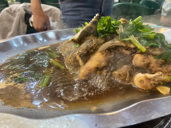 Cá hấp xì dầu