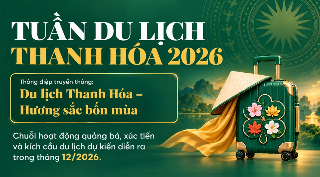 Tuần du lịch Thanh Hóa 2026